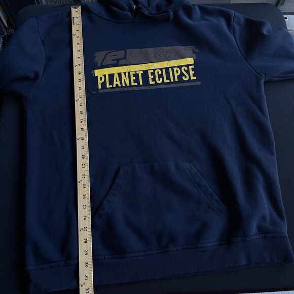 Planet Eclipse Adult Hoodie Sweatshirt 3X Blue Paintball Long Sleeve Activewear - Picture 12 of 13